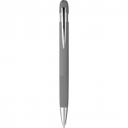 Notatnik ok. A5 z długopisem - grafitowy