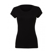 Women's Slim Fit Tee - black