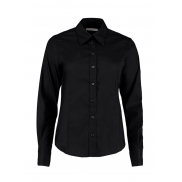 Damska koszula LS Oxford Tailored Fit Premium - black
