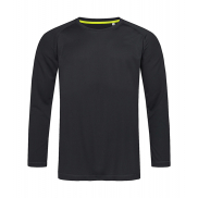 Męska koszulka Active 140 LS - black opal