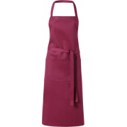 Fartuch Viera z 2 kieszeniami, czerwony