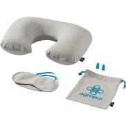 Zestaw podróżny Miami, szary, niebieski