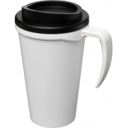 Kubek termiczny z serii Americano® Grande o pojemności 350 ml, biały, czarny