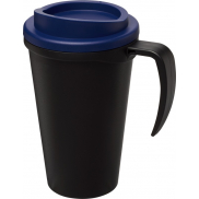 Kubek termiczny z serii Americano® Grande o pojemności 350 ml, czarny, niebieski