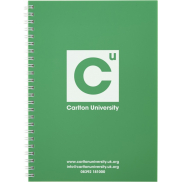 Notatnik Rothko w formacie A5, 50 pages, zielony, biały