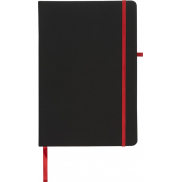 Średni notes Noir, czarny, czerwony