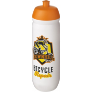 Bidon HydroFlex™ o pojemności 750 ml, pomarańczowy, biały