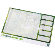 Notatnik  Desk-Mate®  w formacie A3 z materiałów z recyklingu, 25 pages, biały