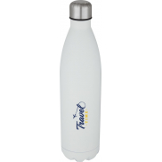 Cove 1 L vacuum insulated stainless steel bottle, biały