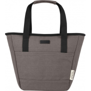 Joey torba termoizolacyjna na lunch z recyklingu z certyfikatem GRS o pojemności 6 l, mieszcząca 9 puszek, szary