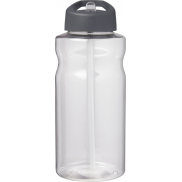 H2O Active® Big Base bidon z dzióbkiem o pojemności 1 litra, szary