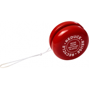 Garo jojo z materiałów z recyklingu, czerwony