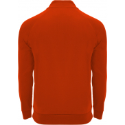 Epiro bluza unisex z długim rękawem i zamkiem błyskawicznym 1/4, roly-s, czerwony