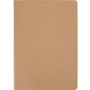 Slyk notatnik A5 kraft z kartkami w linie, piasek pustyni