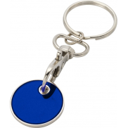 Rory brelok z monetą do wózka, niebieski