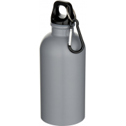 Oregon butelka na wodę o pojemności 400 ml z karabińczykiem posiadająca certyfikat RCS, wykonana ze stali nierdzewnej z jednowar