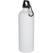 Oregon butelka na wodę o pojemności 750 ml z karabińczykiem i jednowarstwową ścianką ze stali nierdzewnej, posiadająca certyfika