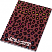 Notatnik A6 Novella Austen z miękką okładką, 50 kartek, czerwony