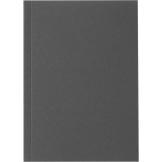 Notatnik A6 Novella Austen z miękkiej okładki z materiału z recyklingu, 100 kartek, szary