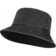 Mitica kapelusz przeciwsłoneczny z dekatyzowanej bawełny, czarny