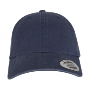 Czapka z daszkiem Low Profile garment washed - navy