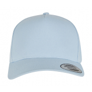 Czapka z daszkiem 5-Panel Curved Classic Snapback - light blue