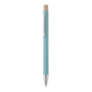 Aluminiowy długopis z rec. - baby blue