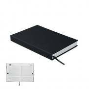 Planer dzienny A5 - czarny