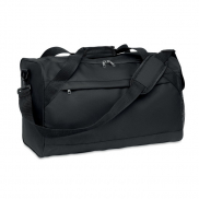 Torba sportowa 600D RPET - czarny