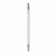 Długopis z aluminium recykling - biały