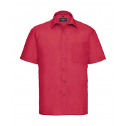 Koszula Popelinowa - classic red