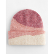 Czapka Soft Wave - rose pink/peach/vanilla