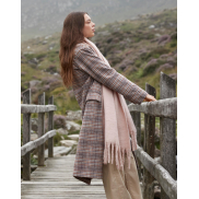 Fluffy Scarf - natural stone