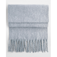 Fluffy Scarf - heather grey