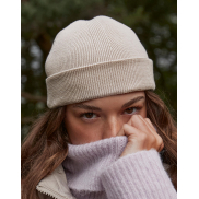 Organic Cotton Fisherman Beanie - black