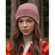 Czapka z organicznej bawełny z mankietem Original - off white