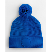 Fan Patch Beanie - bright royal