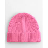 Modna czapka dziecięca - true pink