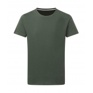 Męski T-Shirt Signature Tagless Tee - thyme