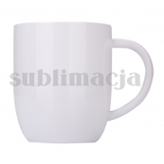 Kubek stalowy Day Alis z powłoką sublimacyjną 350 ml, biały