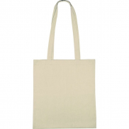 Torba bawełniana z długimi uszami 140 g/m2 MANACOR - beżowy