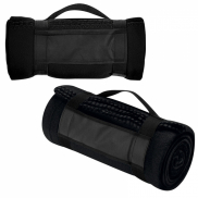 Koc z polaru NASHVILLE 170 g/m² - czarny