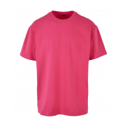 Koszulka Heavy Oversize Tee - hibiskus pink