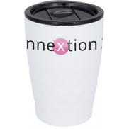 Kubek termiczny Geo 350 ml z izolacją próżniowo miedzianą, biały