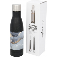Vasa cętkowana butelka z miedzianą izolacją próżniową o pojemności 500 ml, czarny