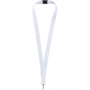 Smycz Lago z bezpiecznym zamknięciem, biały