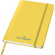 Notes biurowy A5 Classic w twardej okładce, żółty
