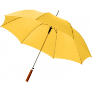 Parasol automatyczny Lisa 23'' z drewnianą rączką, żółty