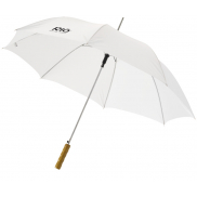 Parasol automatyczny Lisa 23'' z drewnianą rączką, biały