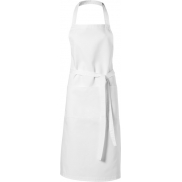 Fartuch Viera z 2 kieszeniami, biały